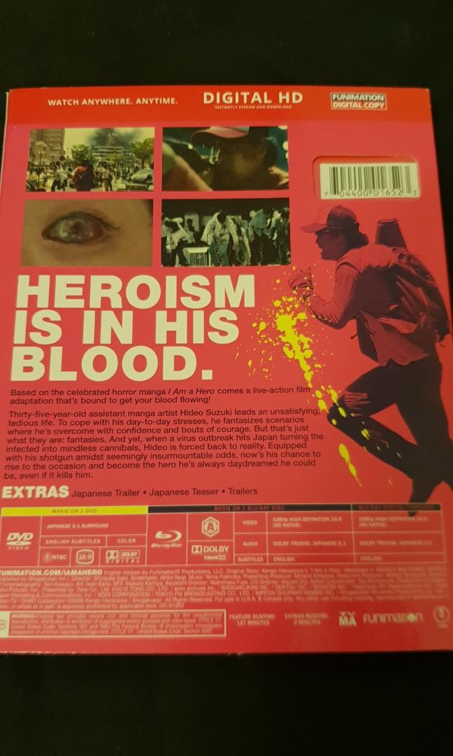 I Am A Hero Japanese Blu Ray Movie Music Media Cds Dvds Other Media On Carousell I Am A Hero Japanese Blu Ray Movie Music Media Cds Dvds Other Media On Carousell