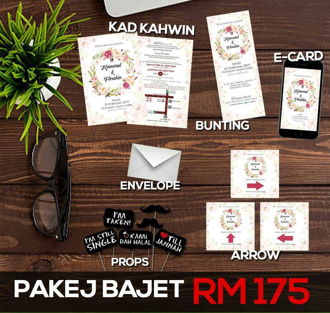 Kad Kahwin Murah Services Others On Carousell
