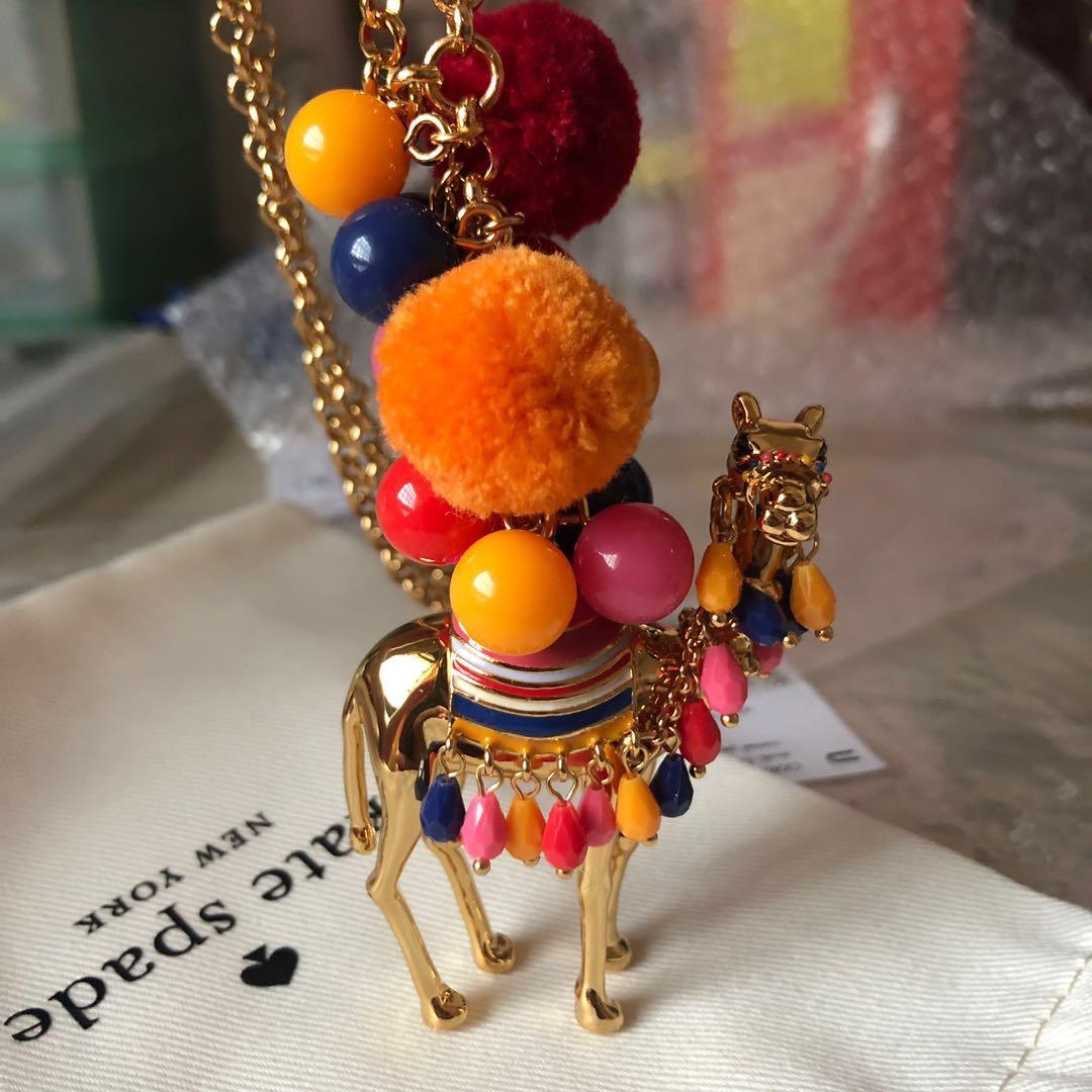 Kate spade camel keychain shop