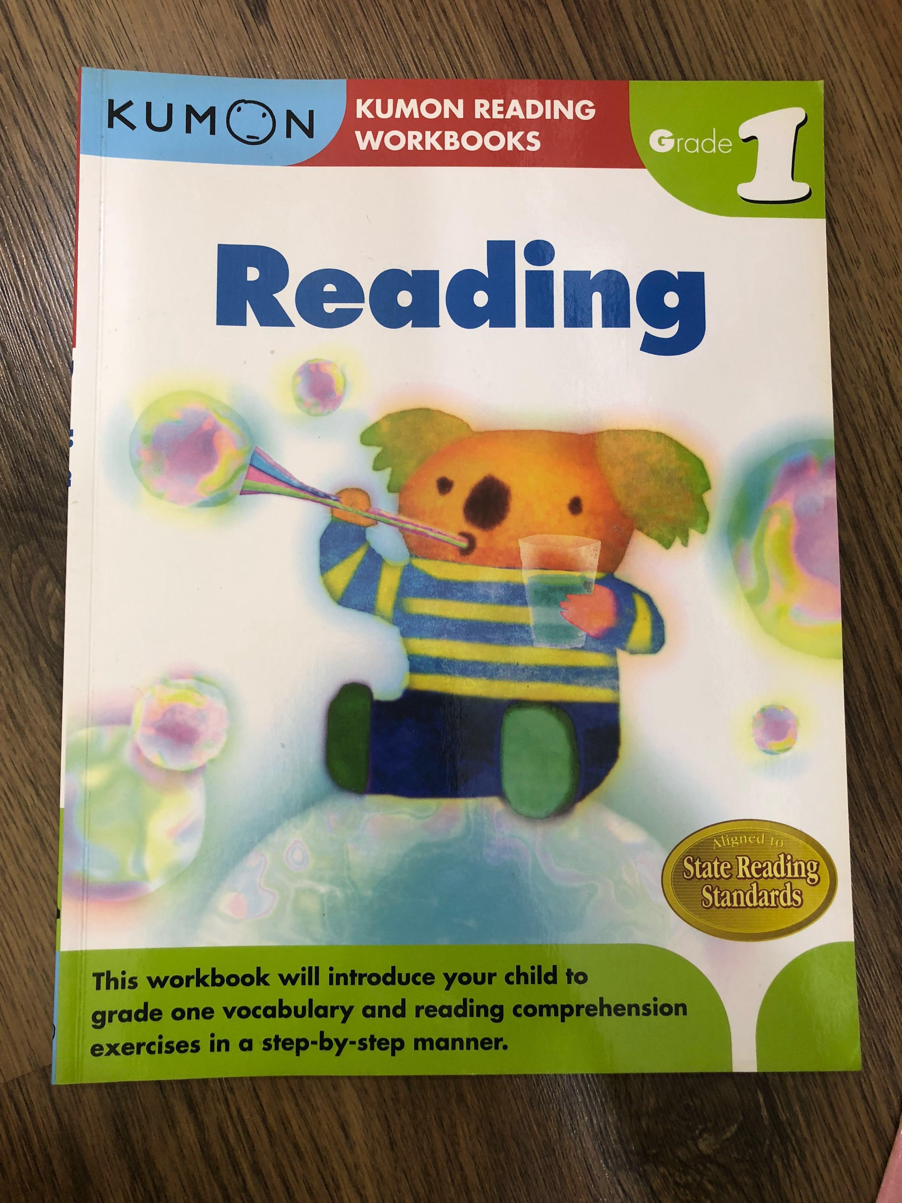 Kumon Reading Workbook Grade 1 Books Stationery Children S Books On Carousell