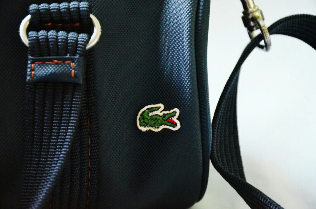 Lacoste Barrel Roll Sling Bag on Carousell