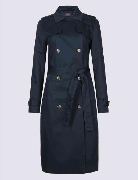 Marks spencer online trench coat
