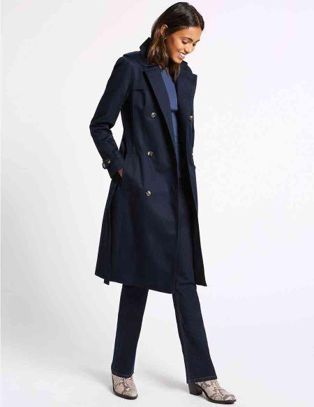 Marks and spencers best sale trench coat