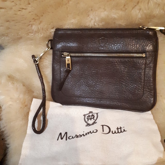 massimo dutti men's clutch bag