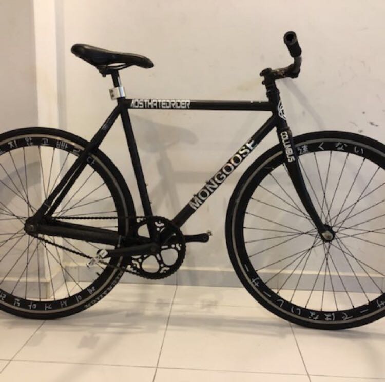 Mongoose Fixie, Bicycles & PMDs, Bicycles, Fixies on Carousell
