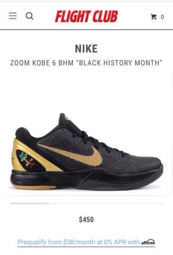 kobe 6 bhm