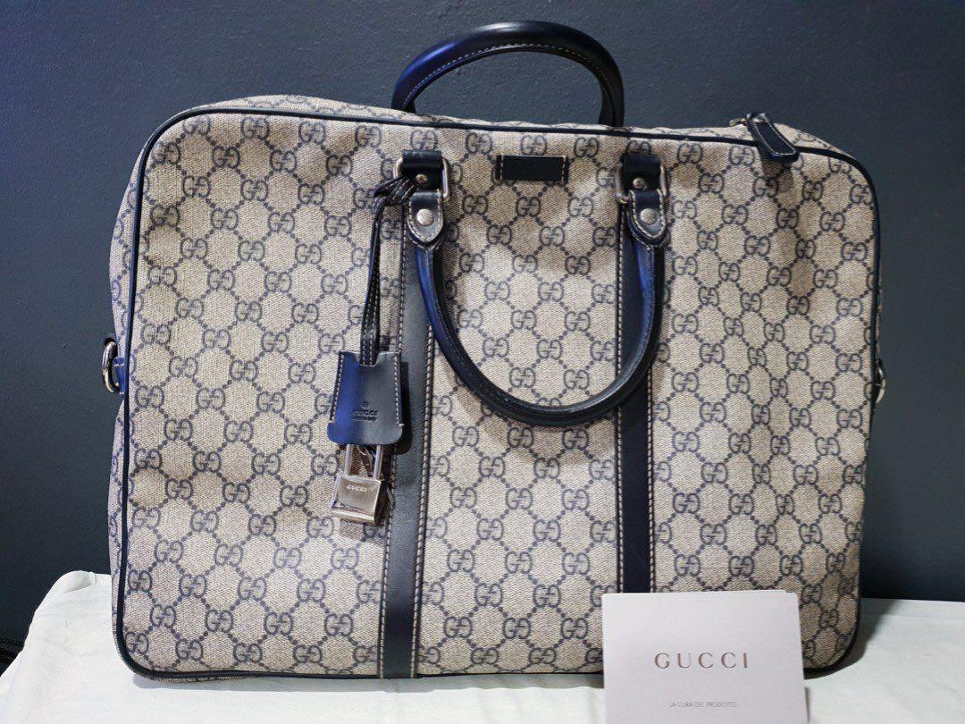 Gucci mens top work bag