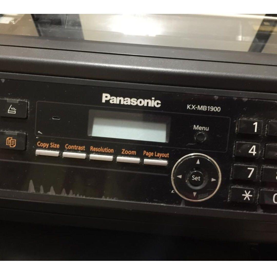 Panasonic Printer KX-MB1900, Computers & Tech, Printers, Scanners ...