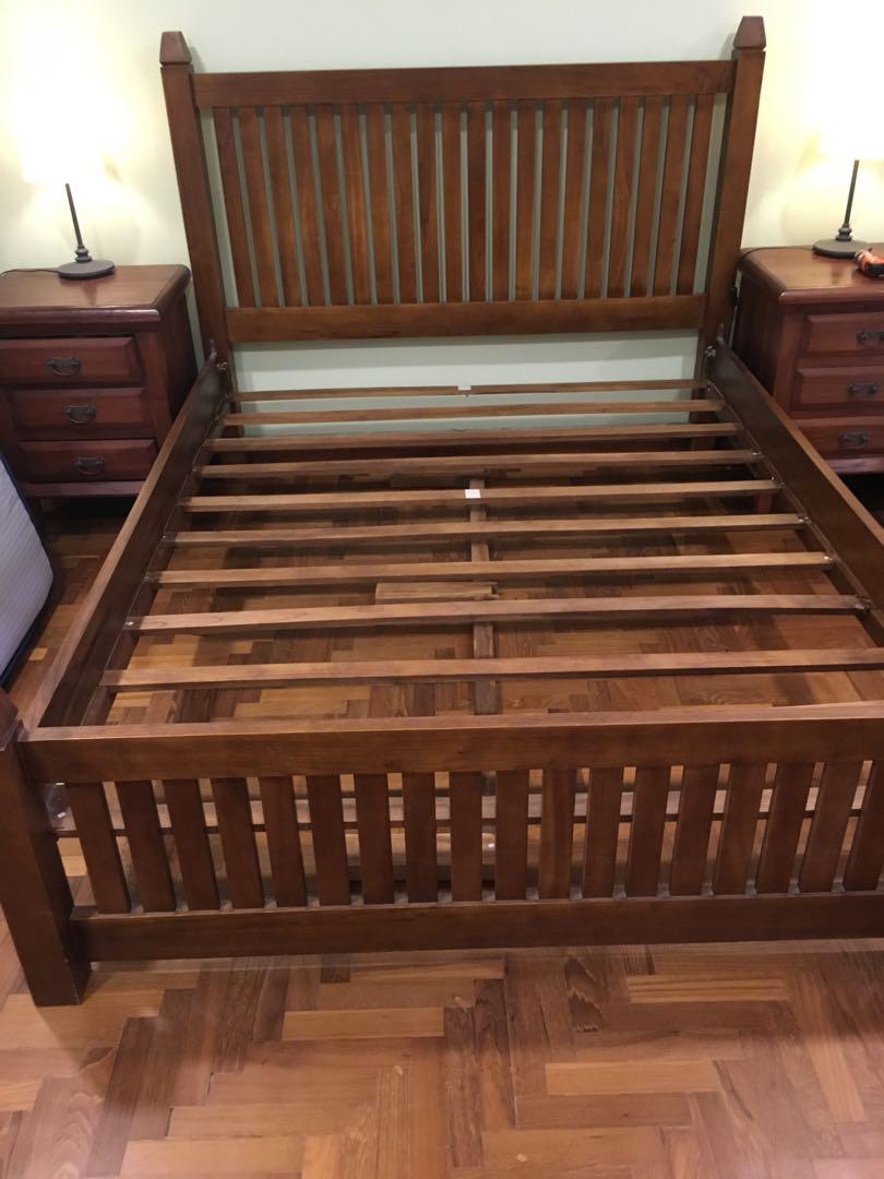 Picket and Rail bed frame only, Furniture & Home Living, Furniture, Bed