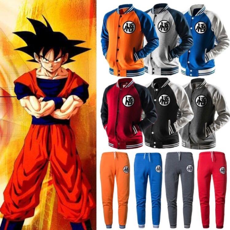 Po Unisex Dragonball Goku Clothing Outfit Hoodie Jacket