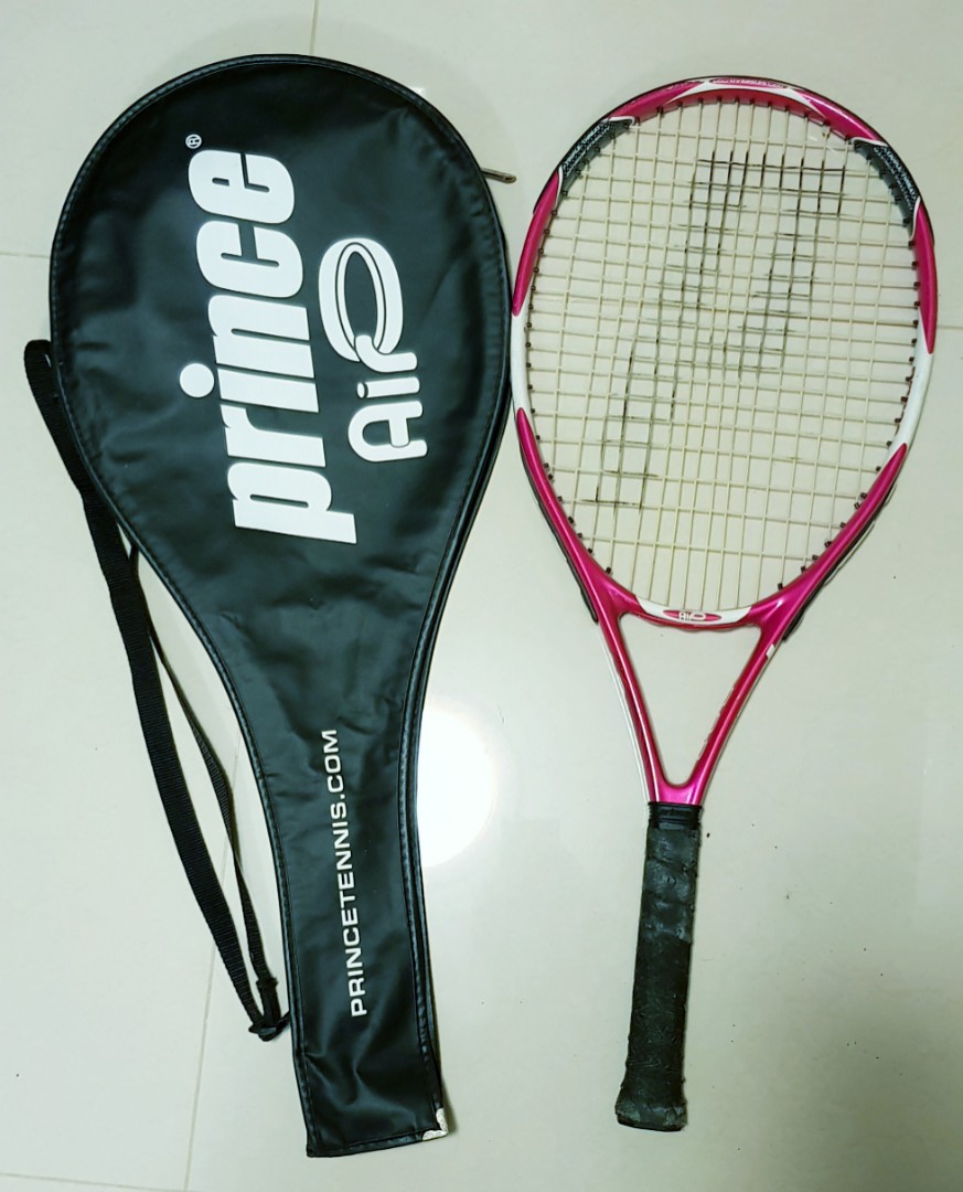 Hot pink tennis racket Clearance