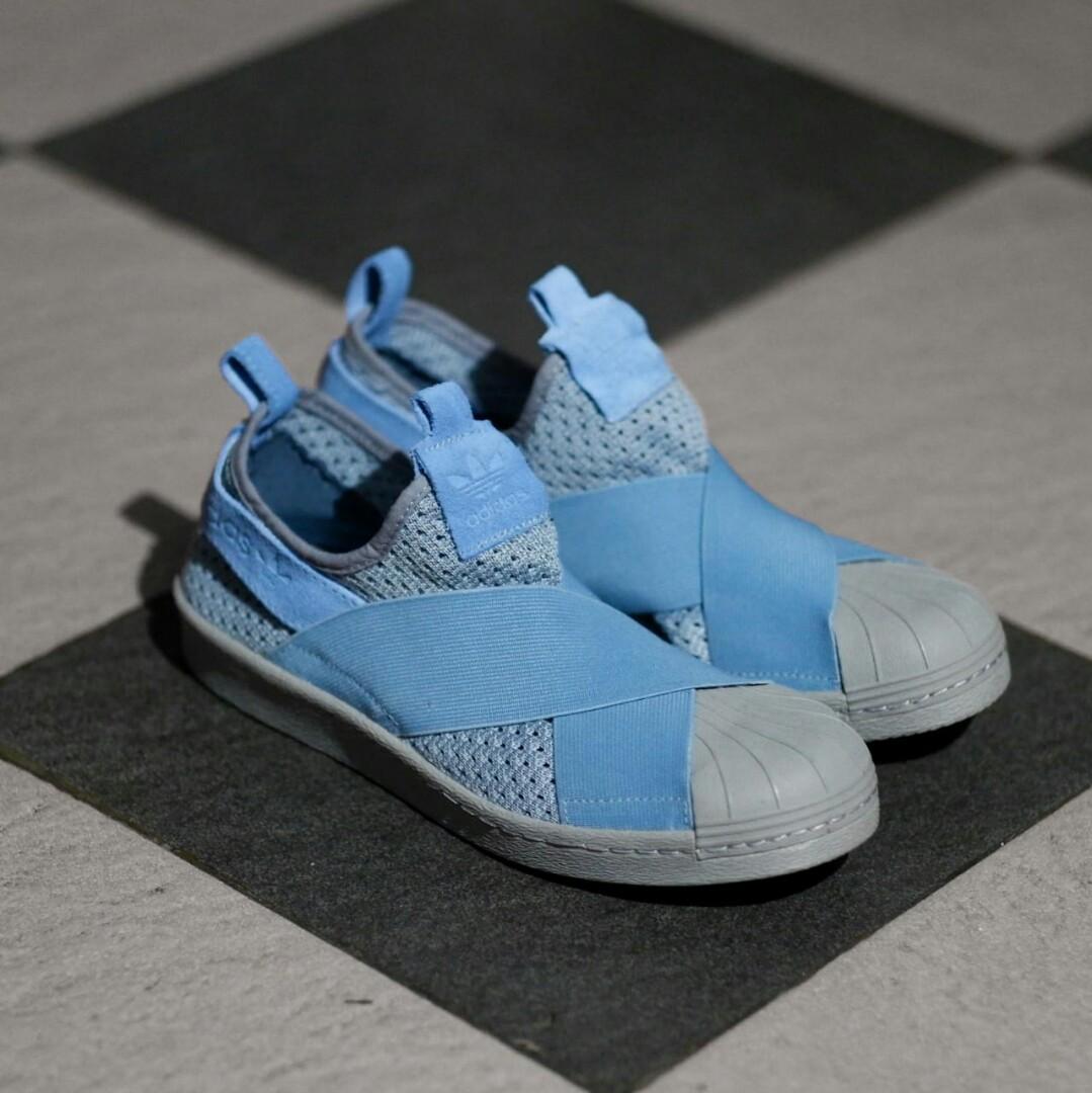 adidas superstar ice blue
