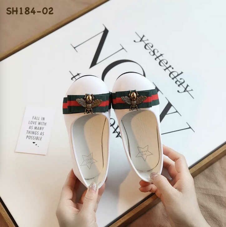 Sepatu Flat Anak Import Gucci Bee Putih Branded Murah Bayi Anak Baju Anak Perempuan 4 Hingga 7 Tahun Di Carousell