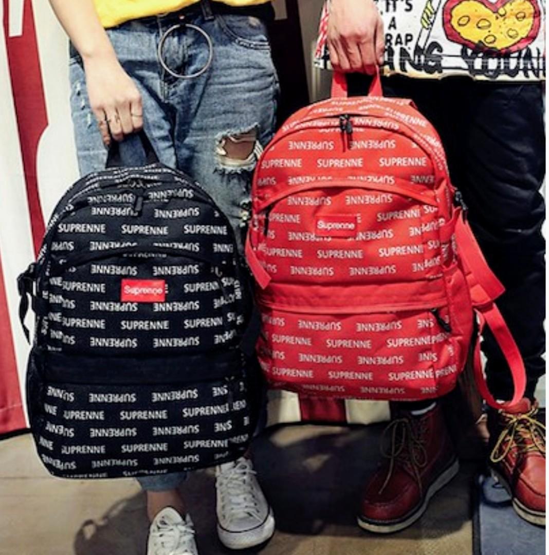 supreme backpacks for school