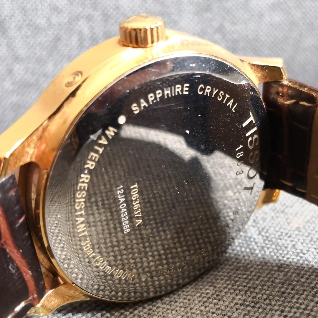 Tissot perpetual calendar rose gold hot sale
