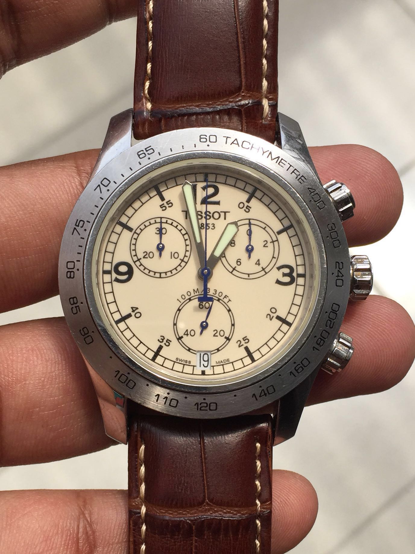 Tissot v8 ivory hotsell