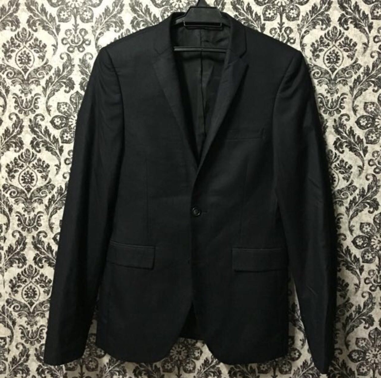 topman black blazer