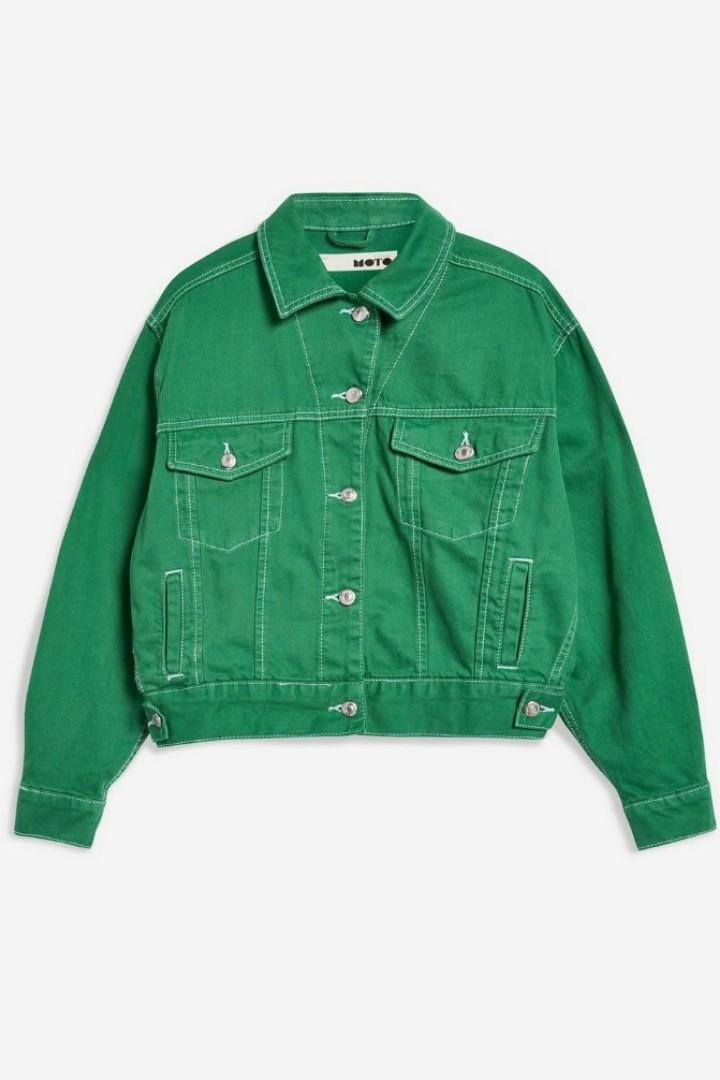 Topshop boxy 2024 denim jacket