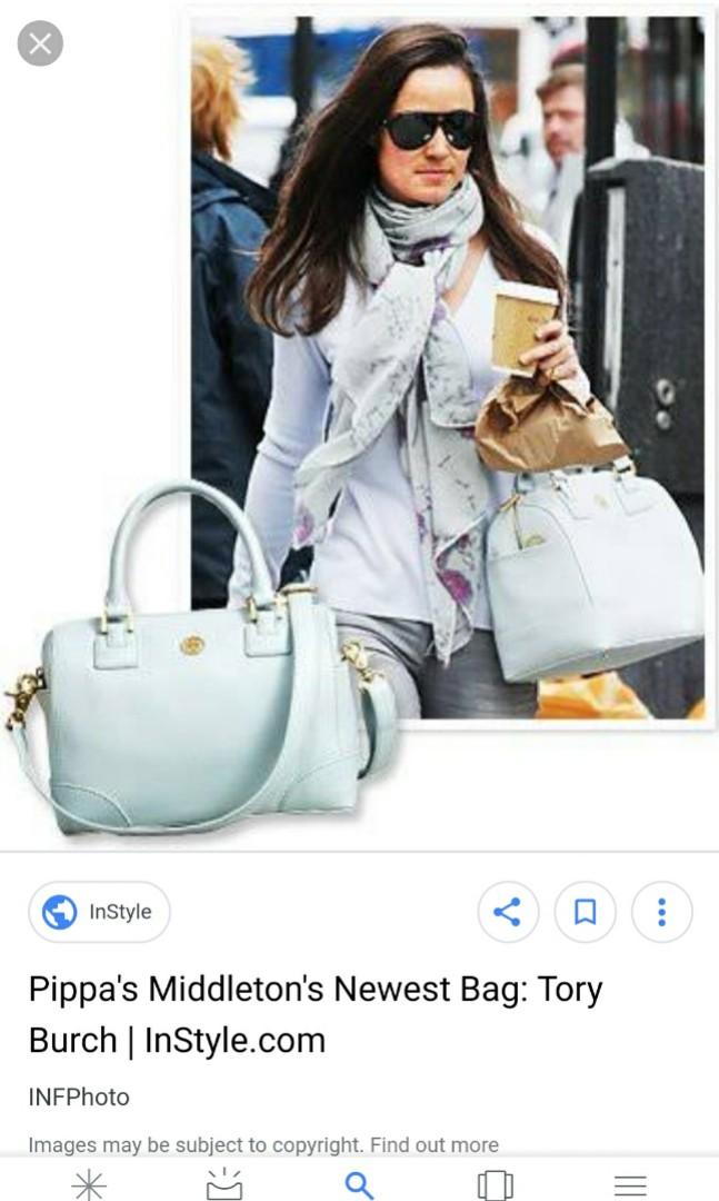tory burch robinson satchel bag rare celeb bag, Women's Fashion, Bags &  Wallets, Tote Bags on Carousell