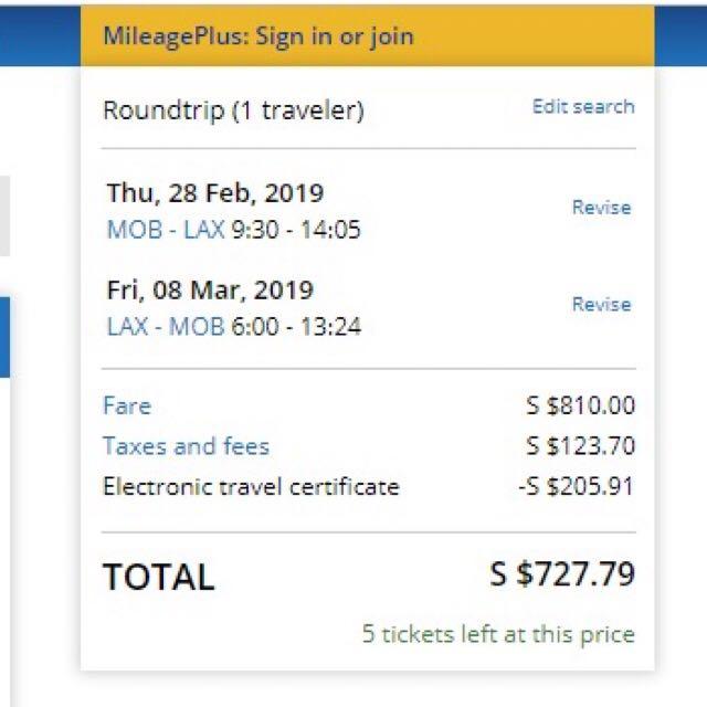 United Airlines Usd150 Electric Travel Certificate Voucher For Usa Domestic Flight Only Entertainment Gift Cards Vouchers On Carousell