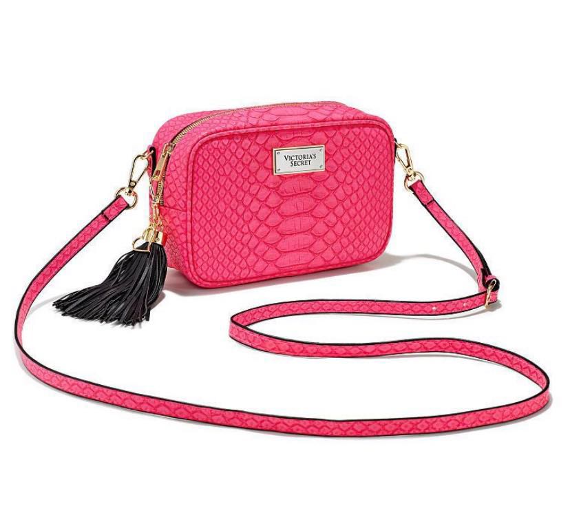 Victoria's secret pink crossbody bag clearance