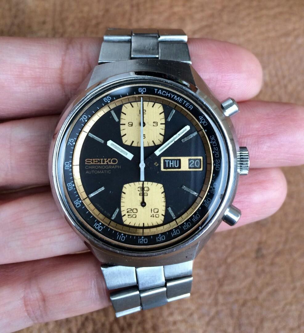 Vintage Seiko JPS 6138 Chronograph, Men's Fashion, Watches ...