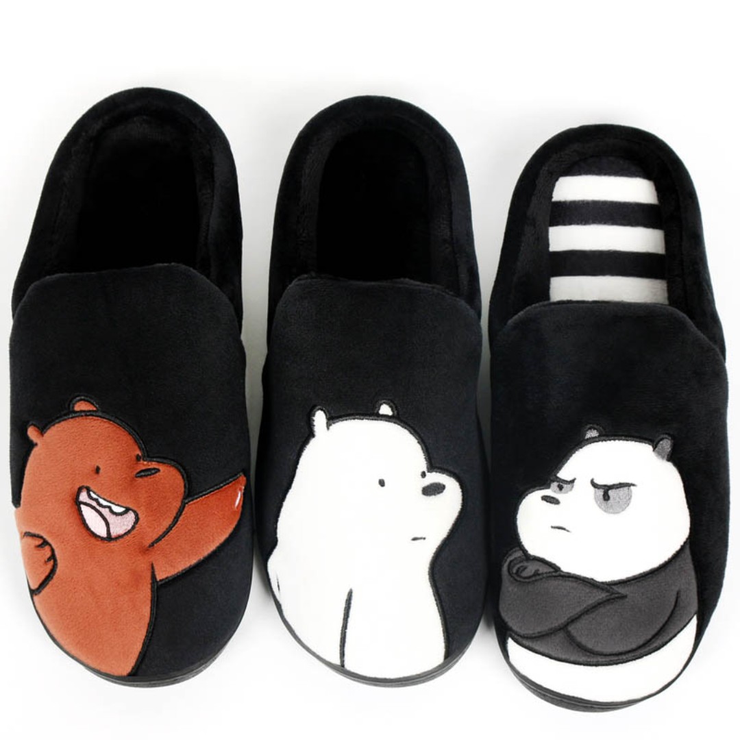 We bare bears hotsell slippers