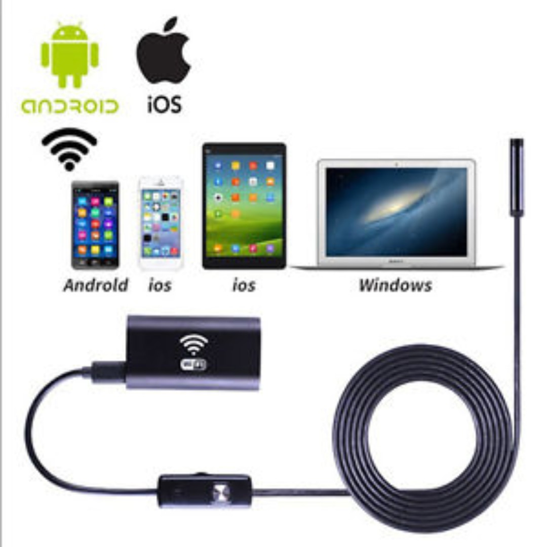 YPC99 Wifi Endoscope Camera 720P (AF0141), Photography, Cameras on