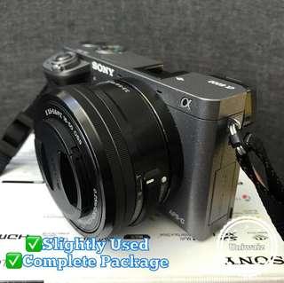 Sony A6000 24.4MP with 16-50mm lens slightly used