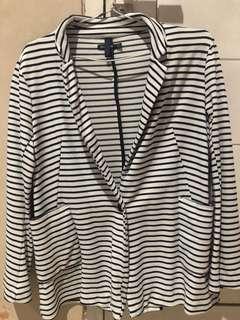 Stripes Blazer Stradivarius