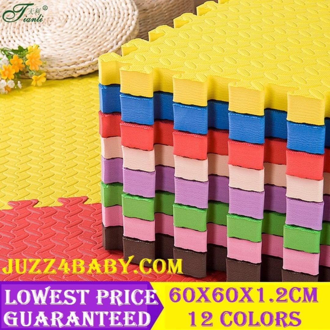 60cm x 60cm DIY Safety Baby Puzzle Play Mat , Babies ...