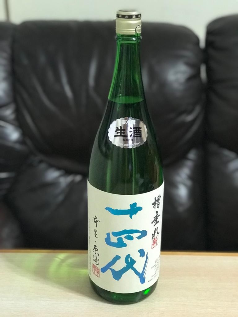 十四代純米吟釀角新槽垂本生原酒1.8L（日本直入） 制造日期2018.12.18