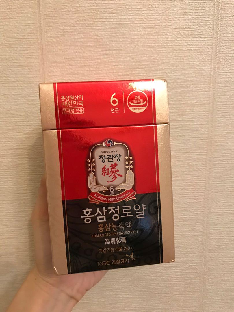 正官庄　紅蔘精　紅蔘濃縮液　240g 正官庄 紅参精 ロイヤル 240g 3個セット DF2029 紅蔘エキス 紅参