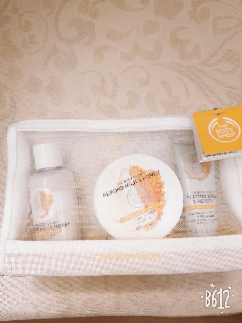 Almond milk and honey gift set, Health & Nutrition, Health Supplements