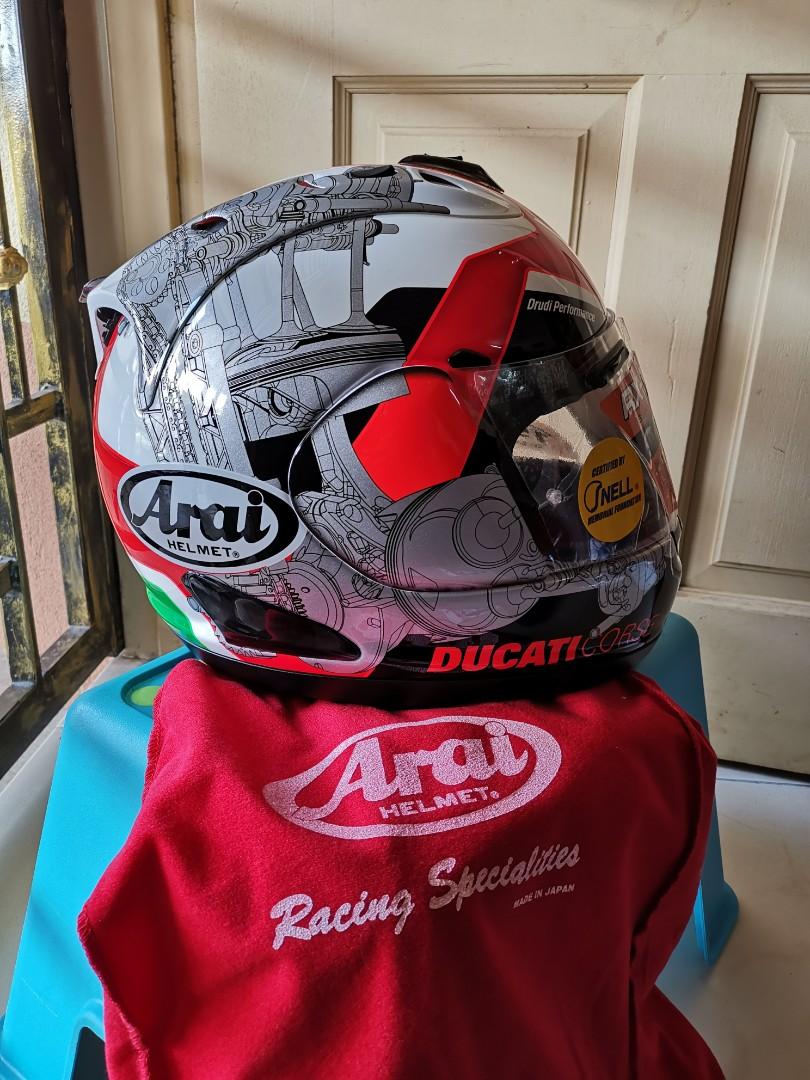 Arai Fullface RX-7 Ducati Corse edition, Auto Accessories on