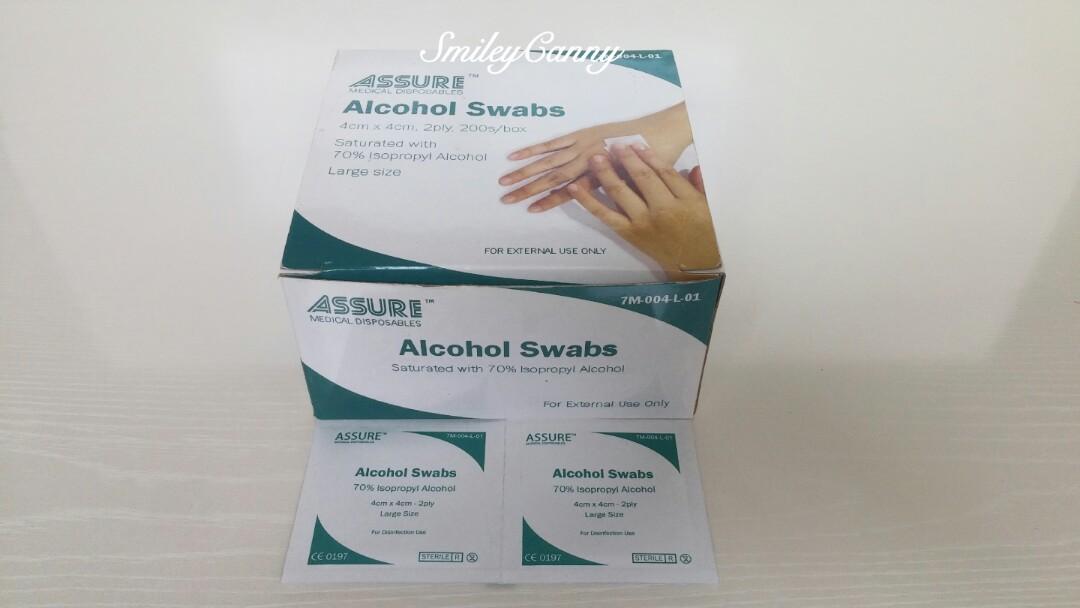 17 Assure alcohol swab