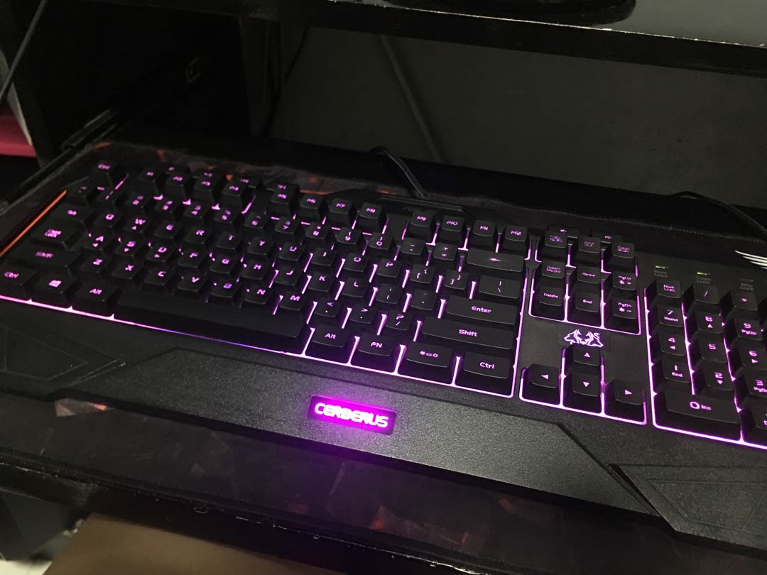 Asus Cerberus Mkii Gaming Keyboard Electronics Computer Parts Accessories On Carousell