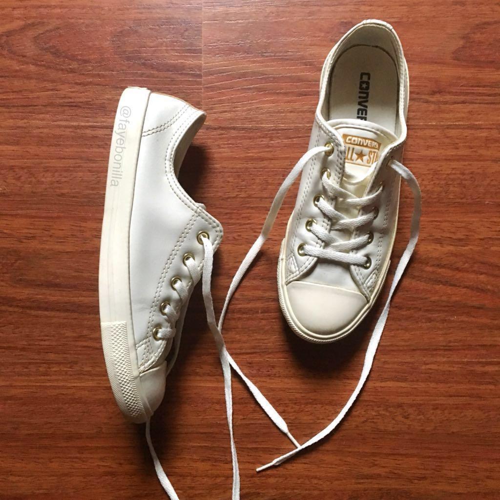 AUTHENTIC CONVERSE Chuck Taylor All Star Dainty Craft Leather Sneakers Women s Fashion Footwear Sneakers on Carousell