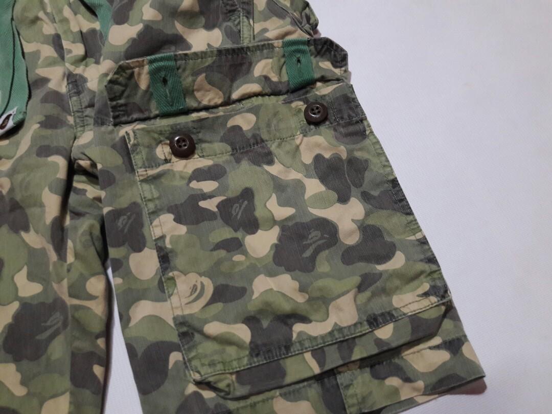 bape cargo shorts