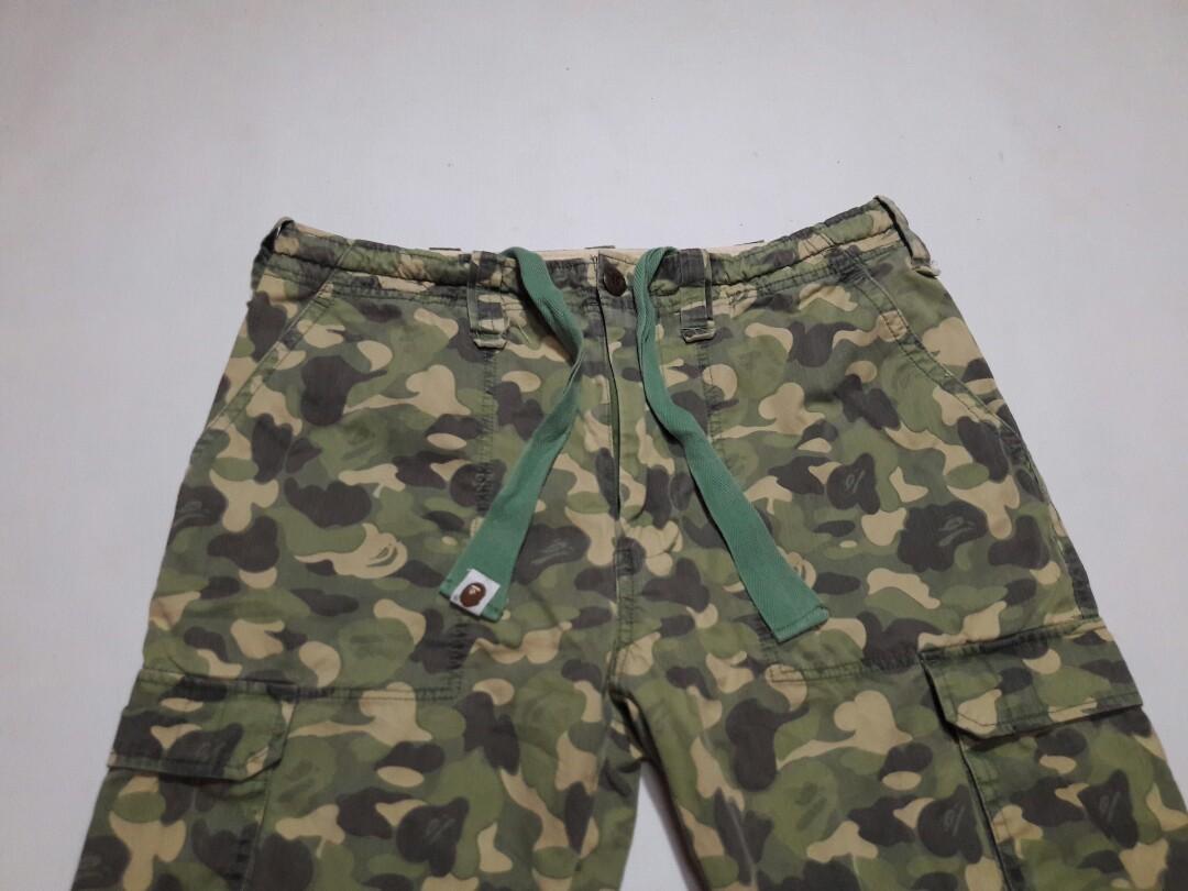 bape cargo shorts