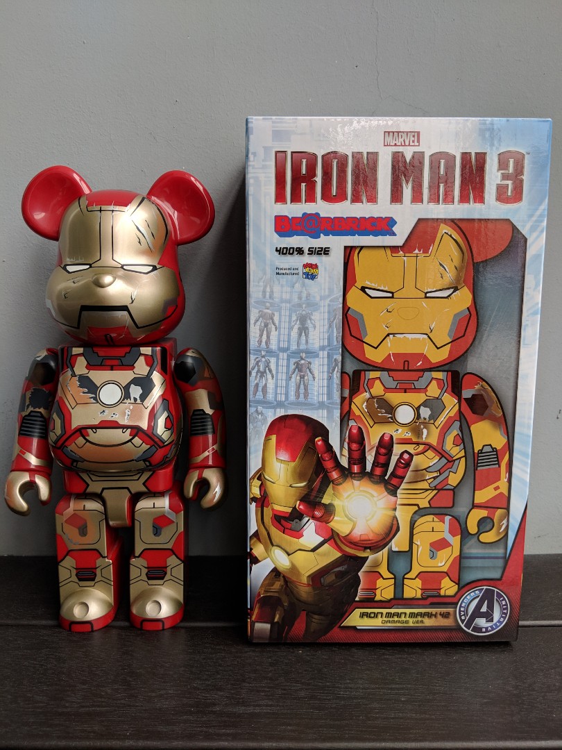 IRON MAN アイアンマン Happyくじ「BE@RBRICK」 - アメコミ