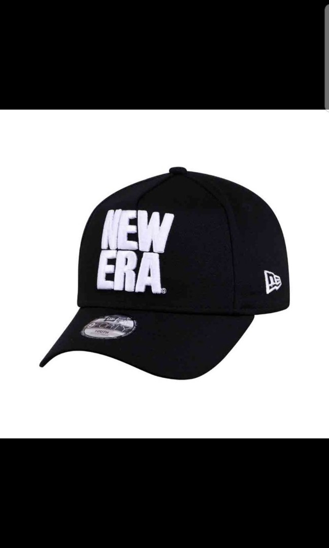 Big New Era Logo Black 9forty A Frame Youth Kids Cap Men S Fashion Watches Accessories Caps Hats On Carousell Big New Era Logo Black 9forty A Frame Youth Kids Cap Men S Fashion Watches Accessories Caps Hats On Carousell