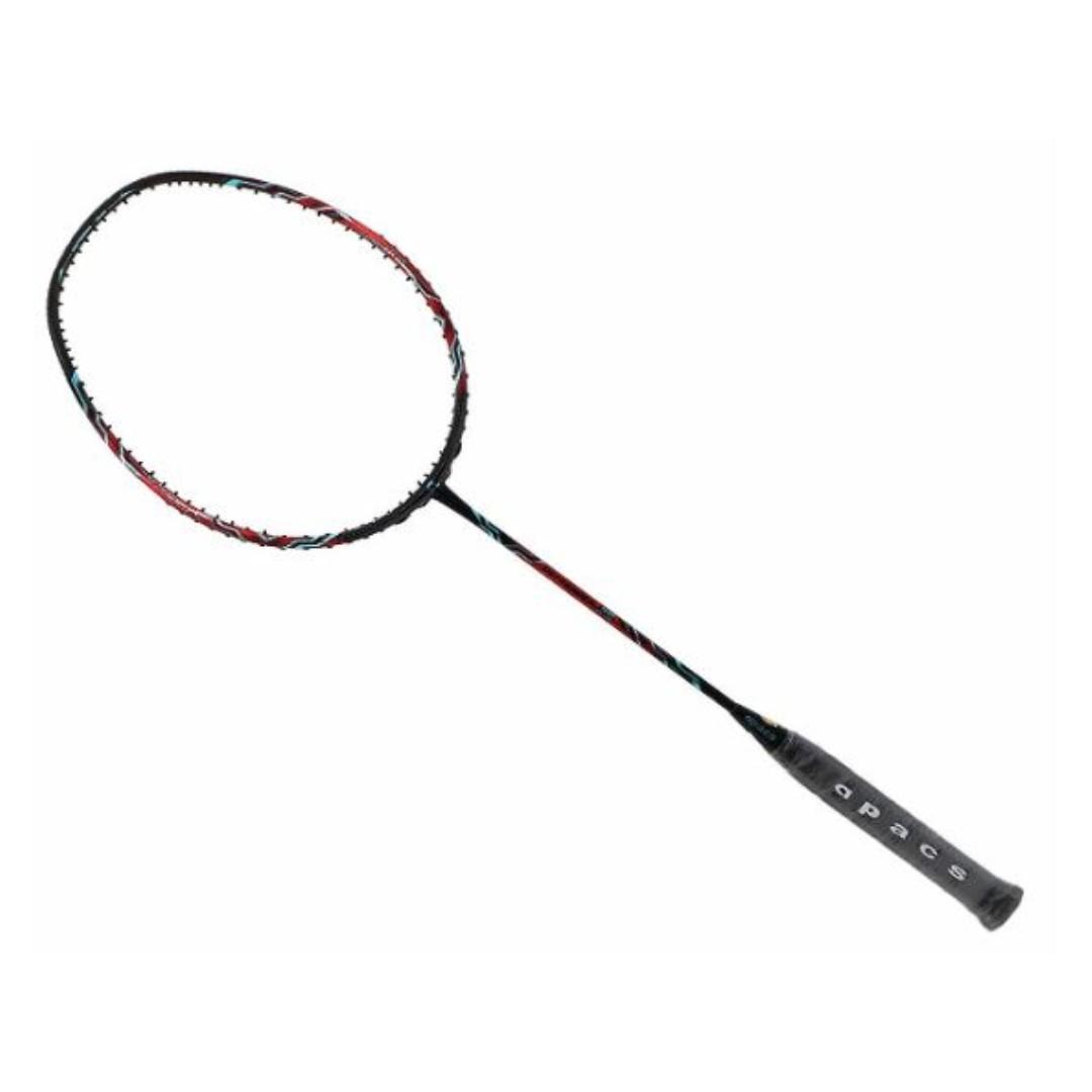 Brand New APACS DEFFENDER 25 BLACK RED BADMINTON RACKET (6U), Sports ...