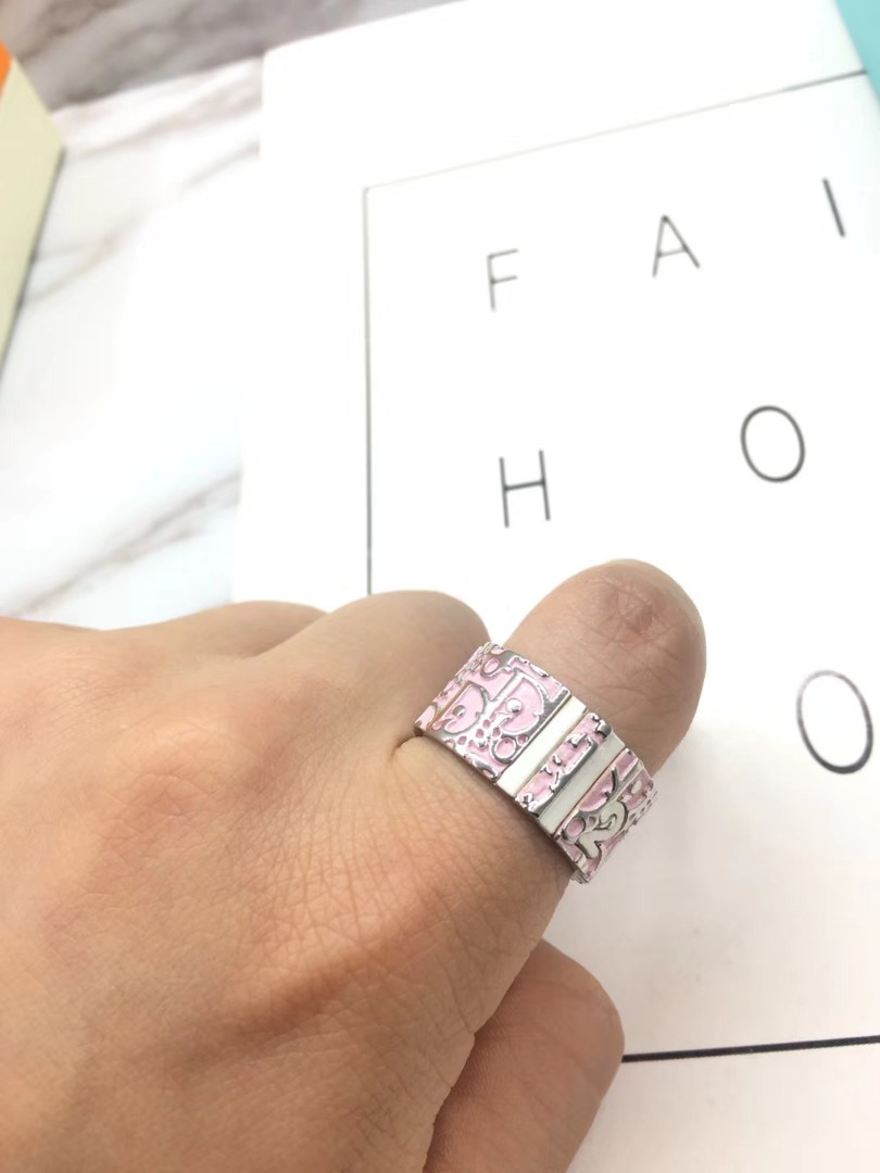Dior pink best sale ring