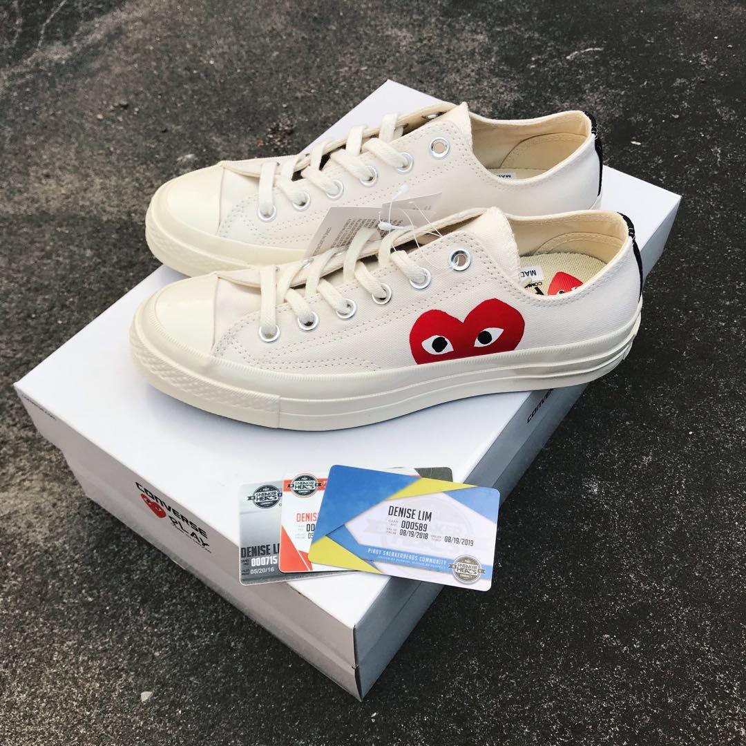 Cdg Converse Low Cream Online Sale, UP 