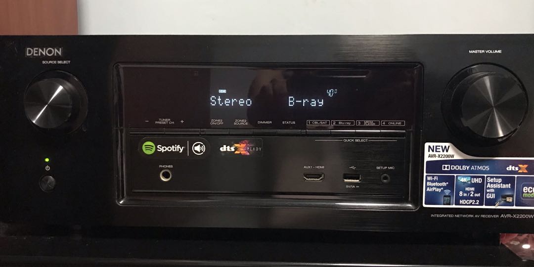 Denon Avr X2200w Electronics Audio On Carousell