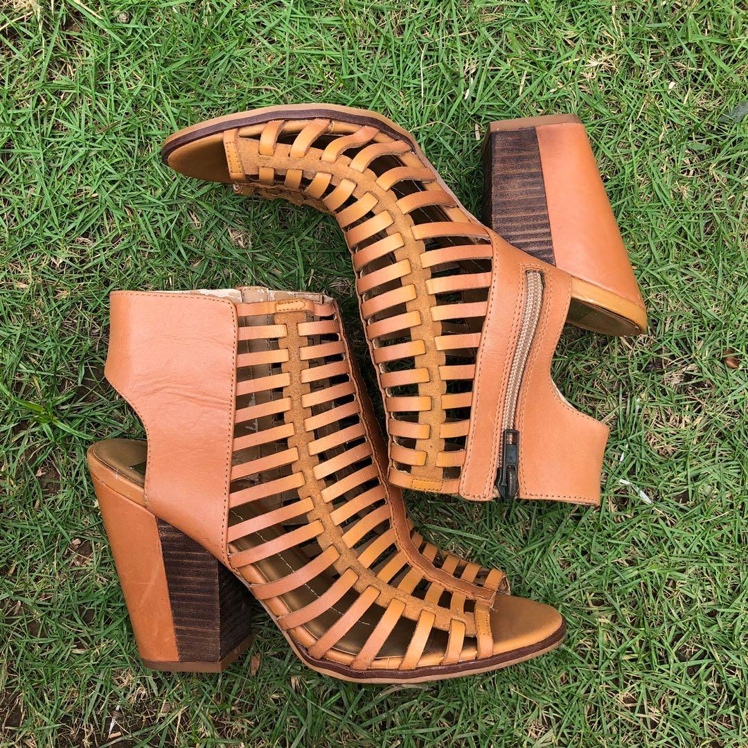 Caged gladiator cheap heels