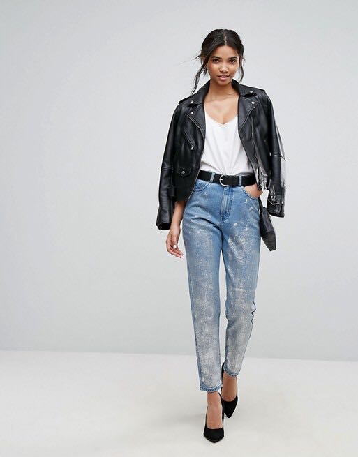 Dr denim mom jeans top