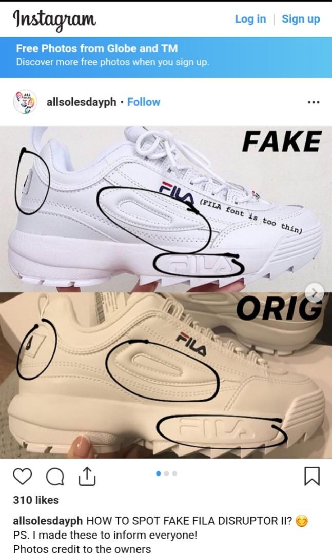 Fila Disruptor Authentic