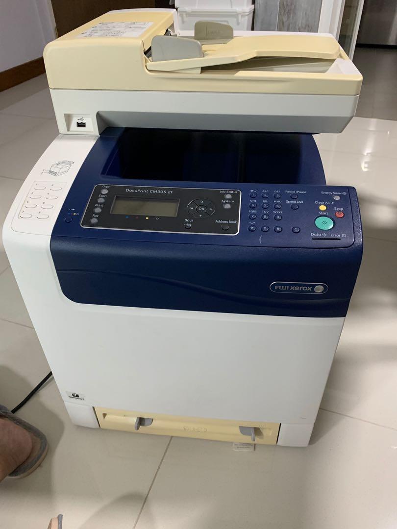 Fuji Xerox Printer model number CN 305. With faulty multi feeder but